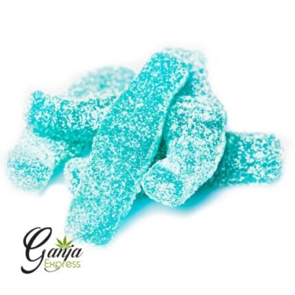 Mota Sour Blue Raspberry Soda Bottles CBD